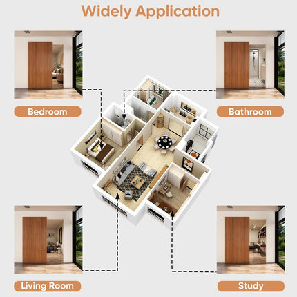 Barn Door Hardware Kit | NZ Sale