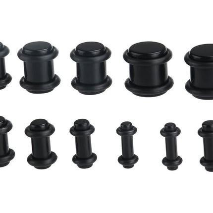 Ear Taper Kit 23pcs Gauges Plugs Stretchers 14G-00G | NZ Sale