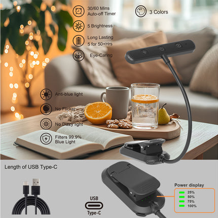 Rechargeable LED Reading Light | NZ Sale