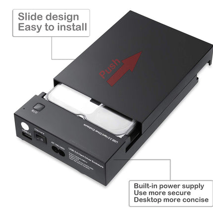 External Hard Drive Enclosure Case