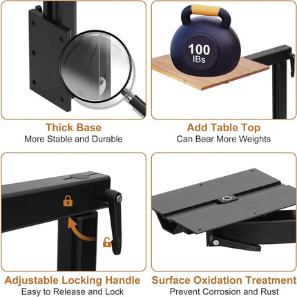 Caravan Table Leg Removable Aluminium