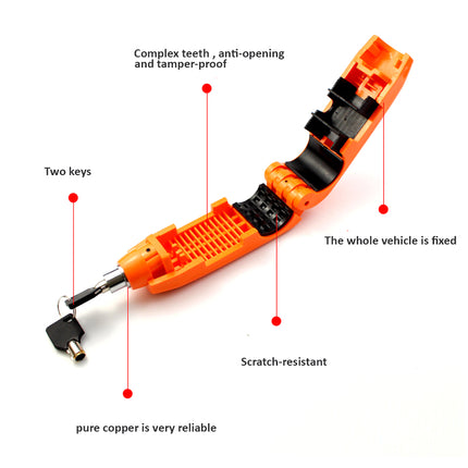 Orange tool with features labeled on a white background