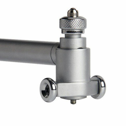 Metal valve or similar component on a white background