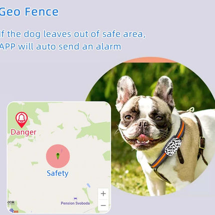 4G Pet Dog GPS Tracker Collar - Real-Time Tracking with Electronic Fence | IP67 Waterproof, 180-Day History, SOS Button, For Small & Large Dogs