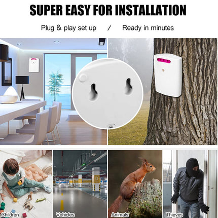 Wireless Security Driveway Alarm