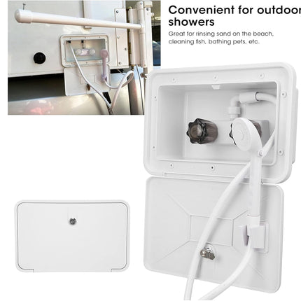 RV Outdoor Shower Box Kit