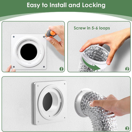 Dryer Vent Hose Connector Kit | NZ Sale