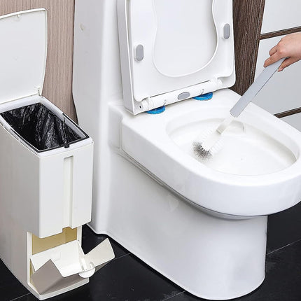 Rubbish Bin Toilet Brush Holder | NZ Sale