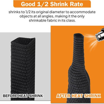 Heat Shrink Wire Loom Braided Cable Sleeves | NZ Sale