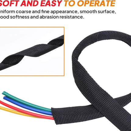 Heat Shrink Wire Loom Braided Cable Sleeves | NZ Sale