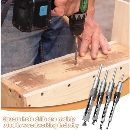 Square Hole Drill Bit Set | NZ Sale