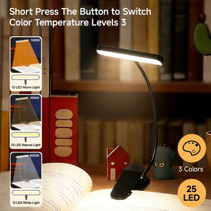 Rechargeable LED Reading Light | NZ Sale