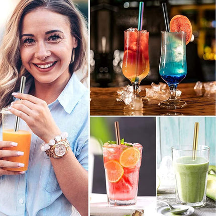 Stainless Steel Straws | NZ Sale