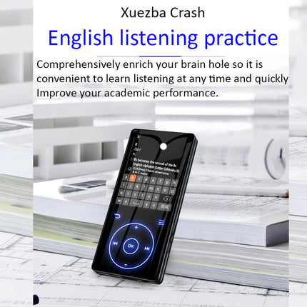 Bluetooth MP3 MP4 Player 16GB with 2.4" Touch Screen, FM Radio, Voice Recorder, Pedometer, E-Book Reading, 200 Hour Playtime