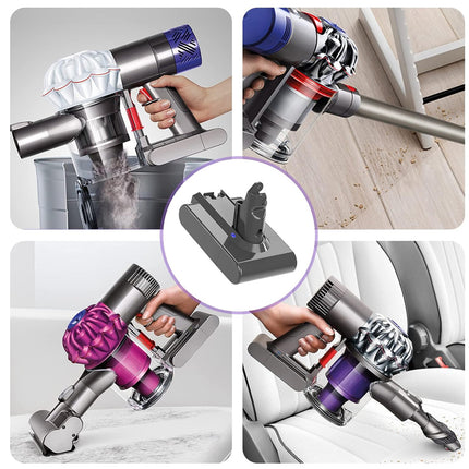 Multifunctional vacuum cleaner with various attachments in use
