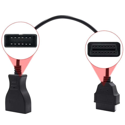 OBD1 to OBD2 Diagnostic Adapter Connector