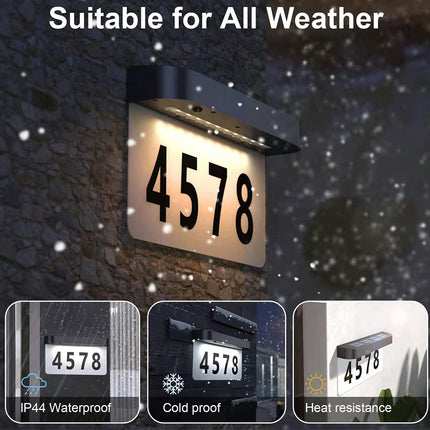Solar House Numbers | NZ Sale