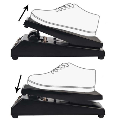Multi Wah Guitar Effect Pedal Dual Power Classic Wah | Electric Guitar Effects Pedal 9V Battery Rock Blues