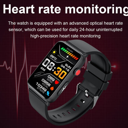 Bluetooth Smart Watch ECG Blood Glucose Heart Rate Monitor | 1.57 Inch HD Touch Screen Fitness Tracker IP67 Waterproof NFC Calling