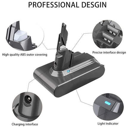Dyson V7 Battery Replacement 3000mAh 21.6V | NZ Sale