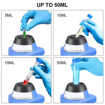 Demonstration of a pipette with different volume markings on a white background.