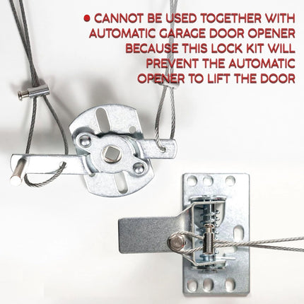 Garage Door Lock Kit Universal T Handle | NZ Sale