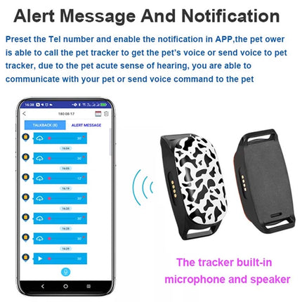 4G Pet Dog GPS Tracker Collar - Real-Time Tracking with Electronic Fence | IP67 Waterproof, 180-Day History, SOS Button, For Small & Large Dogs