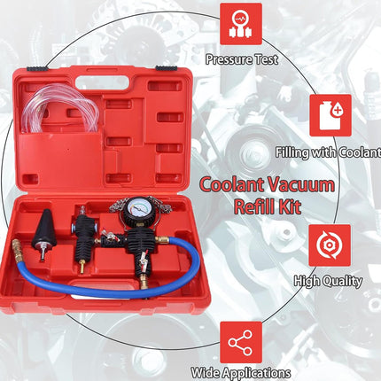 Coolant Vacuum Purge Refill Kit for Car SUV Van