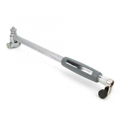Metal tool with a handle on a white background