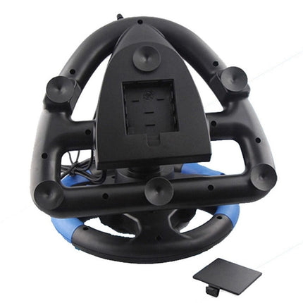 Game Steering Wheel - Dual Motor Vibration Feedback | 180° Rotation PC Xbox Switch Compatible Pedals Gearbox USB ZQ-004