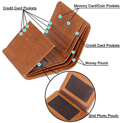 Leather Wallet RFID Card Holder | NZ Sale