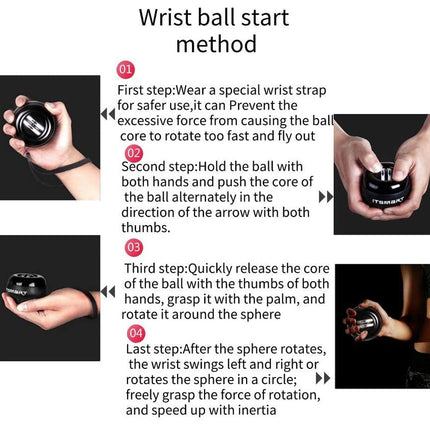 Gyro Ball Wrist Exerciser |  NZ Sale