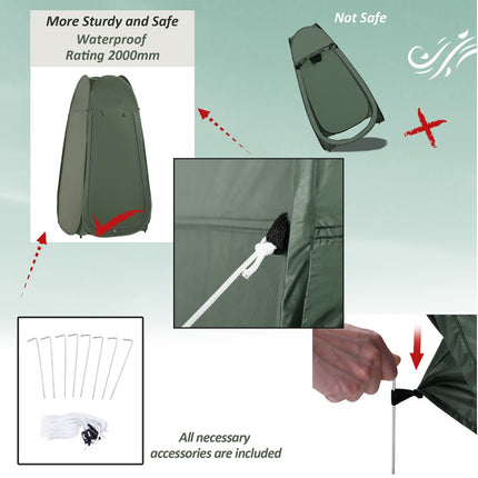 Pop Up Shower Toilet Tent | NZ Sale