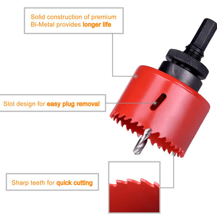 Heavy Duty Hole Saw Set | NZ Sale