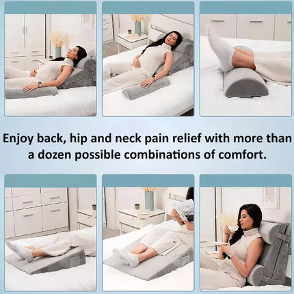 Orthopedic Bed Wedge Pillow Set | NZ Sale