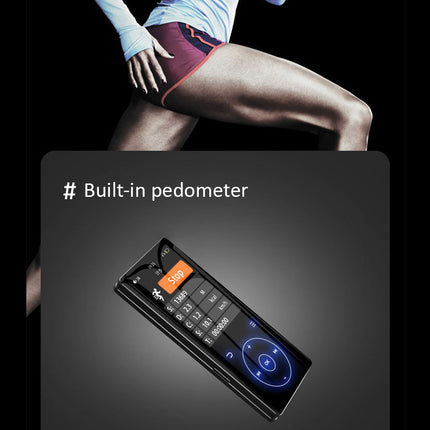 Bluetooth MP3 MP4 Player 16GB with 2.4" Touch Screen, FM Radio, Voice Recorder, Pedometer, E-Book Reading, 200 Hour Playtime