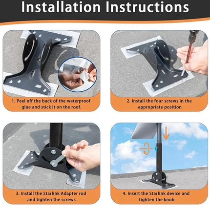 Adjustable Starlink Roof Mount