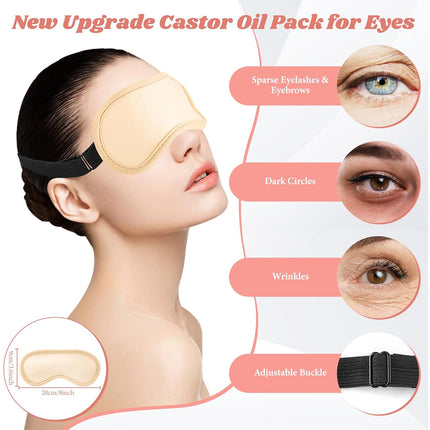 12Pcs Castor Oil Wrap Kit | NZ Sale