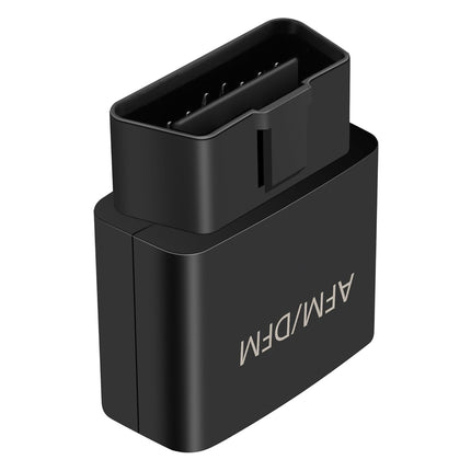 Black electronic device with 'AFM/DFM' branding on a white background