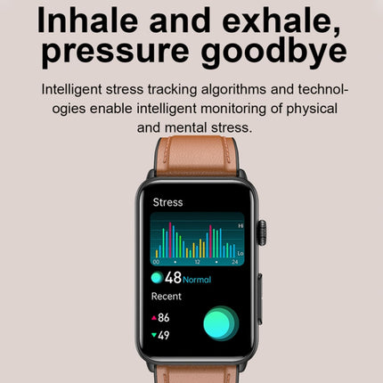 Bluetooth Smart Watch ECG Blood Glucose Heart Rate Monitor | 1.57 Inch HD Touch Screen Fitness Tracker IP67 Waterproof NFC Calling
