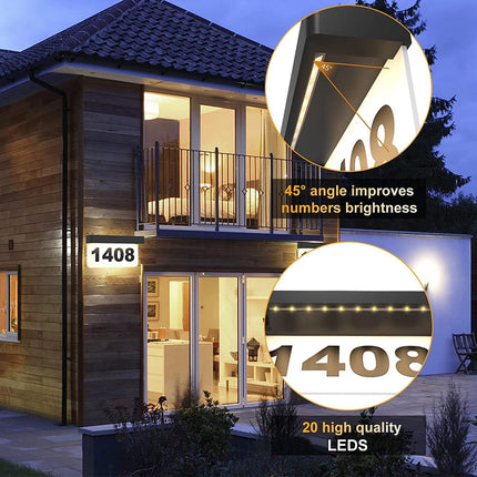 Solar House Numbers | NZ Sale