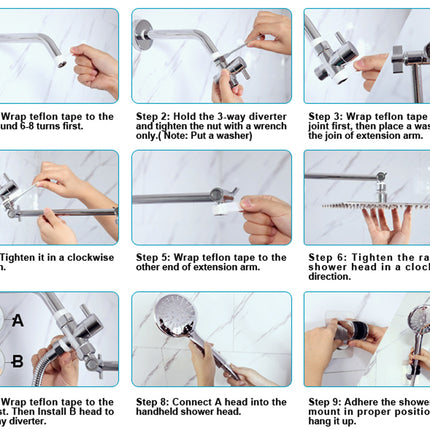 Shower Head Set | NZ Sale