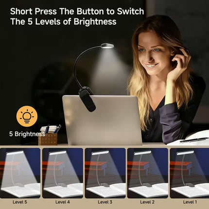 Rechargeable LED Reading Light | NZ Sale