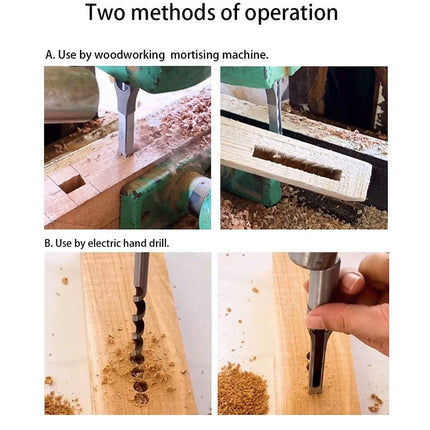 Square Hole Drill Bit Set | NZ Sale