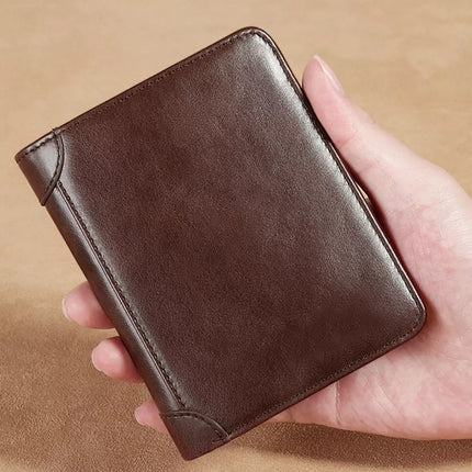 Leather Wallet RFID Card Holder | NZ Sale
