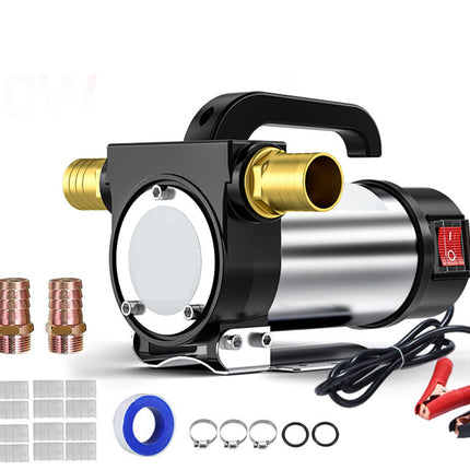 Car wash pump with accessories on a white background