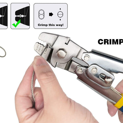 Wire Rope Crimping Tool Set | NZ Sale