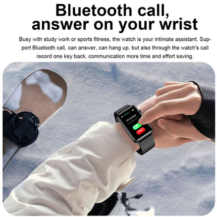 Bluetooth Smart Watch ECG Blood Glucose Heart Rate Monitor | 1.57 Inch HD Touch Screen Fitness Tracker IP67 Waterproof NFC Calling