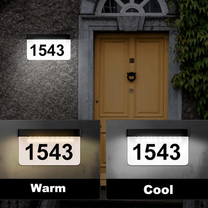 Solar House Numbers | NZ Sale