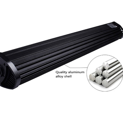 Black cylindrical product with inset showing aluminum alloy rods on a white background
